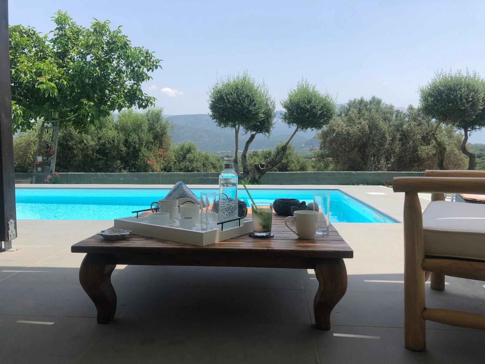 Penelope Dream Pool Villa Μηνιά Εξωτερικό φωτογραφία