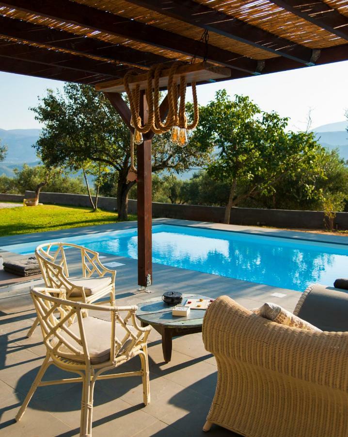 Penelope Dream Pool Villa Μηνιά Εξωτερικό φωτογραφία