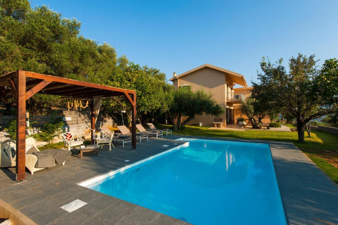 Penelope Dream Pool Villa Μηνιά Εξωτερικό φωτογραφία